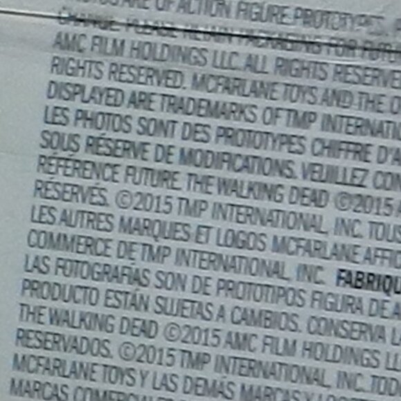 The Walking Dead Michonne McFarlane 5” Series 7 Action Figure 🆕📦🏃💨⚡🚚 - Picture 14 of 16